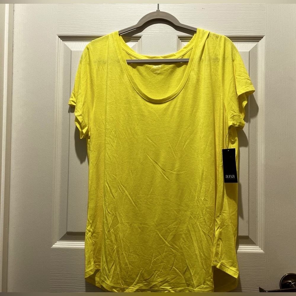 Yellow tee from A.N.A.
